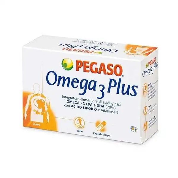 PEGASO OMEGA 3 PLUS - 40 Capsule, Pegaso