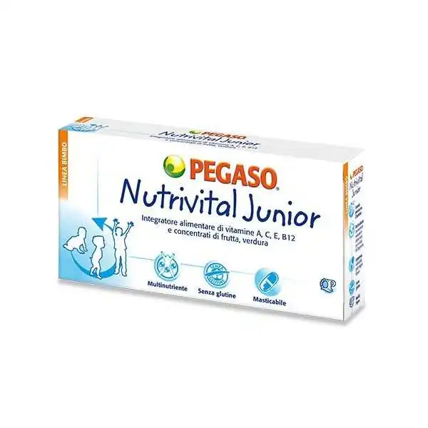 PEGASO NUTRIVITAL JUNIOR - 30 compresse, Pegaso