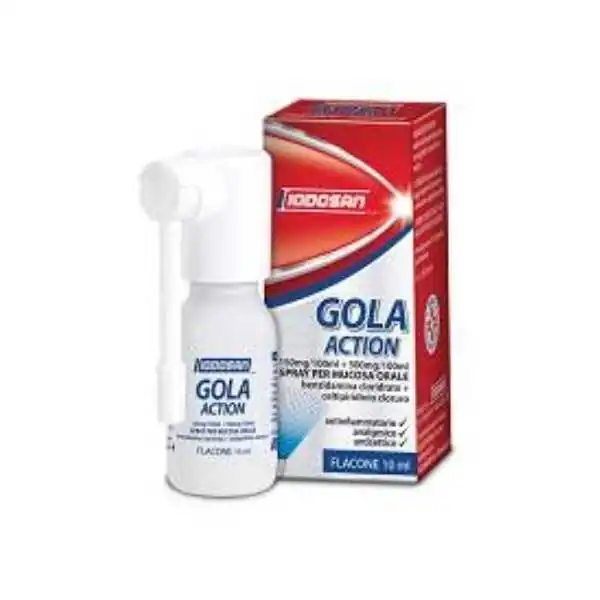 IODOSAN GOLA ACTION SPRAY 10 ml, GlaxoSmithKline