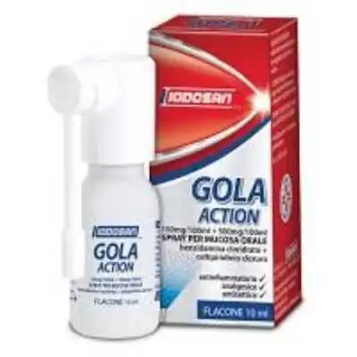 IODOSAN GOLA ACTION SPRAY 10 ml, GlaxoSmithKline