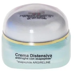 GLAM&amp;PHARMA CREMA ARGERELINE DISTENSIVA ANTIRUGHE CON ESAPEPTIDE VASO VETRO 50 mL, GLAM&amp;amp;PHARMA