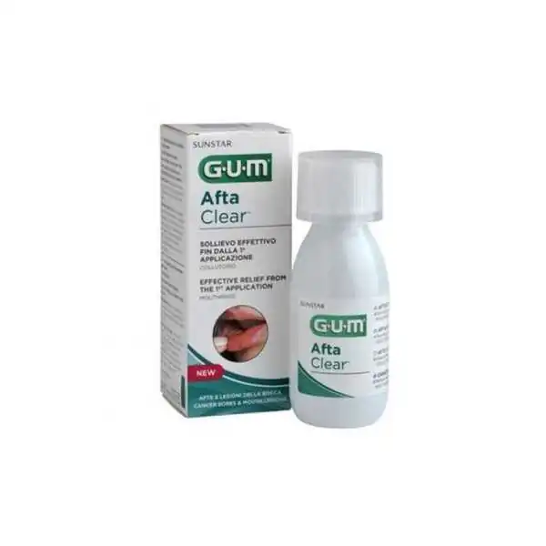 GUM AFTA CLEAR RINSE 120ml, 