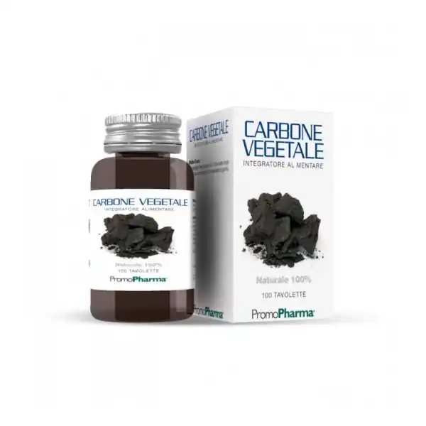 CARBONE VEGETALE - 100 TAVOLETTE, PROMOPHARMA SPA