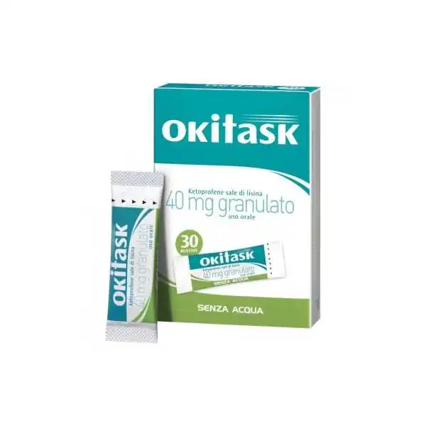 OkiTask 30 Bustine Orosolubili 40 mg | Farma di Fiducia