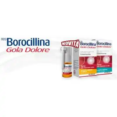 NeoBorocillina GolaDolore Spray Menta | Farma di Fiducia