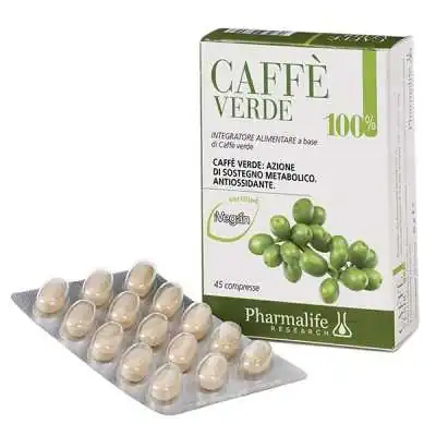 PHARMALIFE CAFFE' VERDE 100% 45 compresse, Pharmalife Research srl