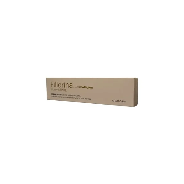 FILLERINA CON 3D COLLAGEN  BIOREVITALIZING CREMA NOTTE - GRADO 3BIO, Labo