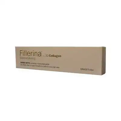 FILLERINA CON 3D COLLAGEN  BIOREVITALIZING CREMA NOTTE - GRADO 3BIO, Labo