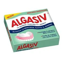 Algasiv 15 Cuscinetti Adesivo Per Dentiera Superiore, 