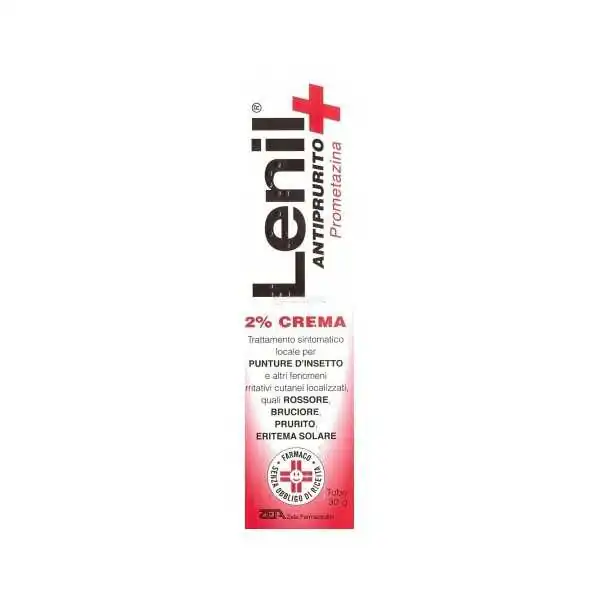 LENIL CREMA ANTIPRURITO 2% PROMETAZINA 30g, ZETA FARMACEUTICI