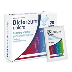 DICLOREUM DOL GRANULATO 10 BUSTINE 25MG, ALFA-SIGMA