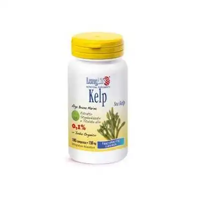 LONGLIFE KELP ALGA BRUNA 180 COMPRESSE, LONGLIFE