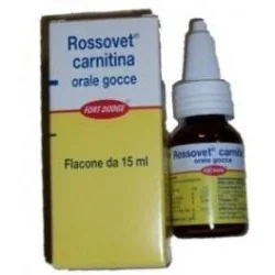 Rossovet Carnitina gocce orali 15 ml, 