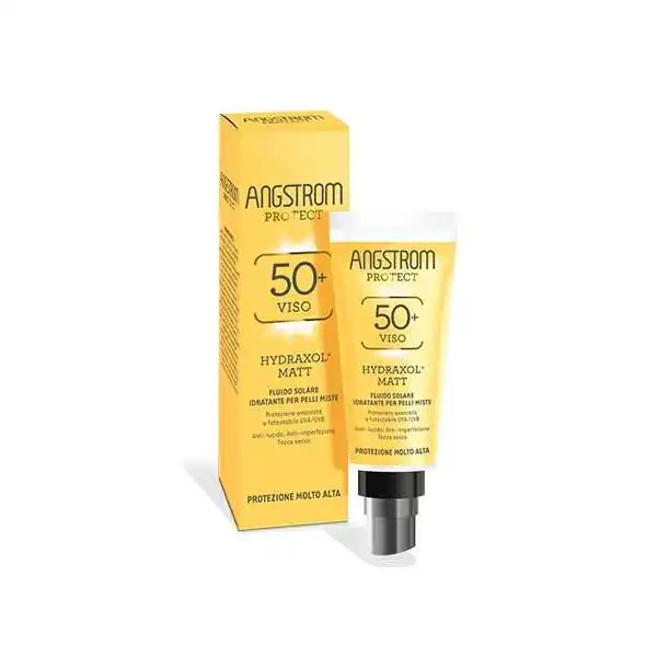 ANGSTROM HYDRAXOL MATT 50 PROTECT CREMA SOLARE VISO, Angstrom