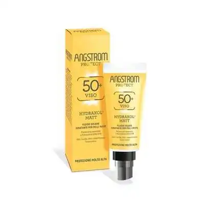 ANGSTROM HYDRAXOL MATT 50 PROTECT CREMA SOLARE VISO, Angstrom