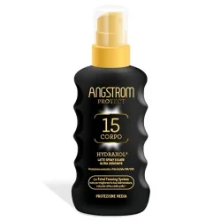 ANGSTROM PROTECT  HYDRAXOL 15 LATTE SPRAY SOLARE ULTRA IDRATANTE 200ML, Angstrom