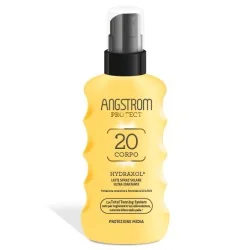 ANGSTROM PROTECT  HYDRAXOL 20 LATTE SPRAY  SOLARE ULTRA IDRATANTE 200ML, Angstrom