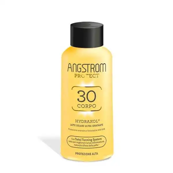 ANGSTROM PROTECT  HYDRAXOL 30 LATTE  SOLARE ULTRA IDRATANTE 200ML, Angstrom