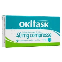 Okitask 10 Compresse Rivestite 40 mg | Farma di Fiducia