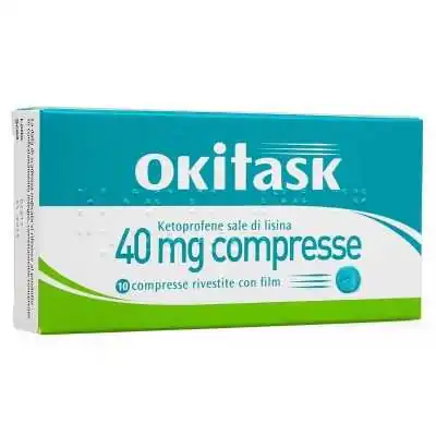 Okitask 10 Compresse Rivestite 40 mg | Farma di Fiducia