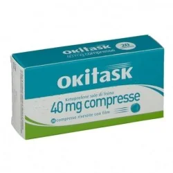 Okitask 20 Compresse Rivestite 40 mg | Farma di Fiducia