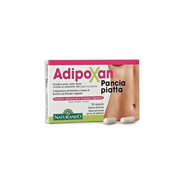 NATURANDO - ADIPOXAN PANCIA PIATTA 30 capsule, Naturando