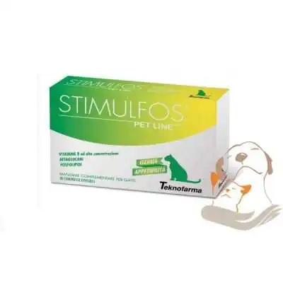 STIMULFOS PET LINE GATTO 30 COMPRESSE, 