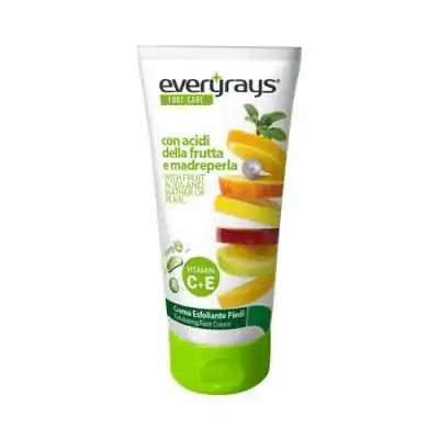 CREMA ESFOLIANTE PIEDI 100ML EVERYRAYS, RAYS