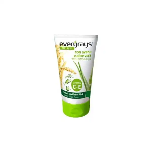 CREMA EMOLIENTE IDRATANTE PIEDI 75ML EVERYRAYS, RAYS