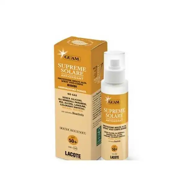 GUAM SUPREME SOLARE   SPF50+ 100ML Spray, Lacote
