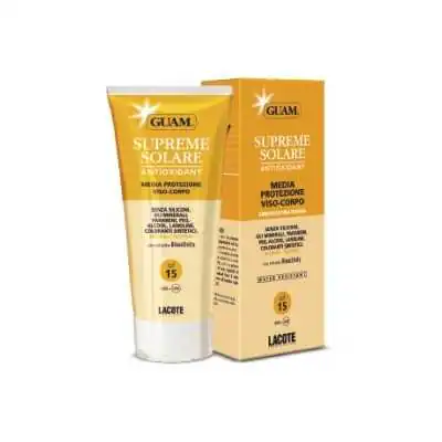GUAM SUPREME SOLARE CREMA VISO-CORPO MEDIA PROTEZIONE â SPF15, Lacote