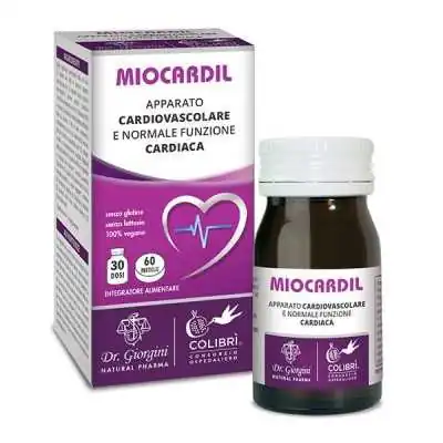 DR. GIORGINI MIOCARDIL 60 pastiglie da 500mg (30 dosi da 2 pastiglie) Formato disponibile: 30g, Dr Giorgini