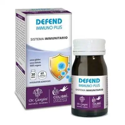 DR. GIORGINI DEFEND IMMUNO P 60 pastiglie da 500mg (30 dosi da 2 pastiglie) Formato disponibile: 30g, Dr Giorgini