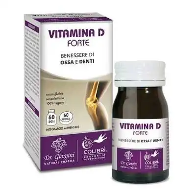 DR. GIORGINI VITAMINA D FORTE 60 pastiglie da 500mg 30 dosi da 2 pastiglie) Formato disponibile: 30g, Dr Giorgini