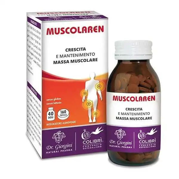 DR. GIORGINI MUSCOLAREN 160 pastiglie da 500mg, Dr Giorgini