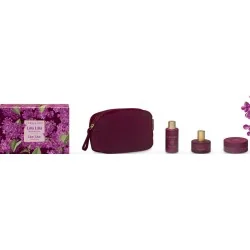 ERBOLARIO LILLA' LILLA' POCHETTE CREMA CORPO + PROFUMO + BAGNOSCHIUMA, L'ERBOLARIO