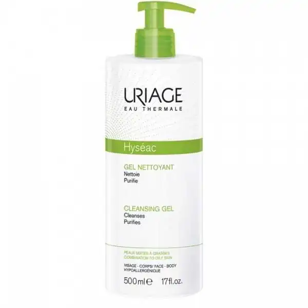 URIAGE - HYSÃAC Gel Nettoyant 500ml, URIAGE