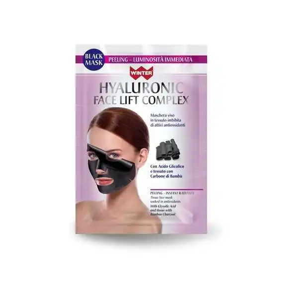 WINTER BLACK MASK MASCHERA VISO PEELING, WINTER