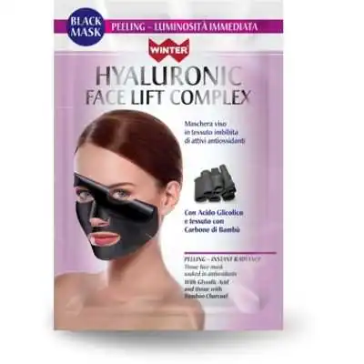 WINTER BLACK MASK MASCHERA VISO PEELING, WINTER