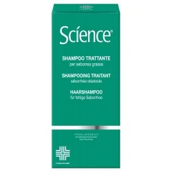 SCIENCE SHAMPOO SEBORREA GRASSA Flacone 200 ml, VIVIPHARMA