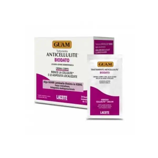 GUAM trattamento Antcellulite  Biodato - 20 bustine da 12 ml, Lacote