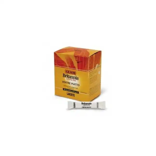 GUAM Britannia Activity Day Ventre Piatto - 30 Bustine da 12ml, Lacote