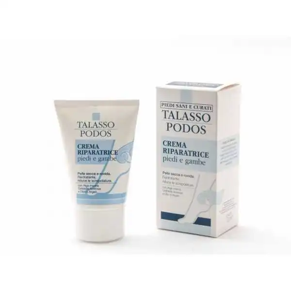 GUAM Talasso Podos Crema Riparatrice Piedi e Gambe - 100ml, Lacote