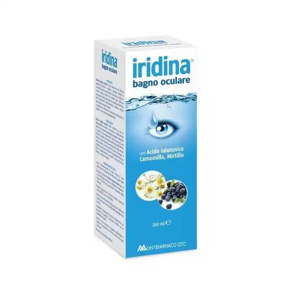 IRIDINA BAGNO OCULARE 360ML, Montefarmaco