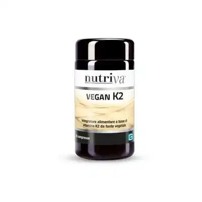NUTRIVA VEGAN VITAMINA k2 30 compresse, CABASSI &amp; GIURIATI