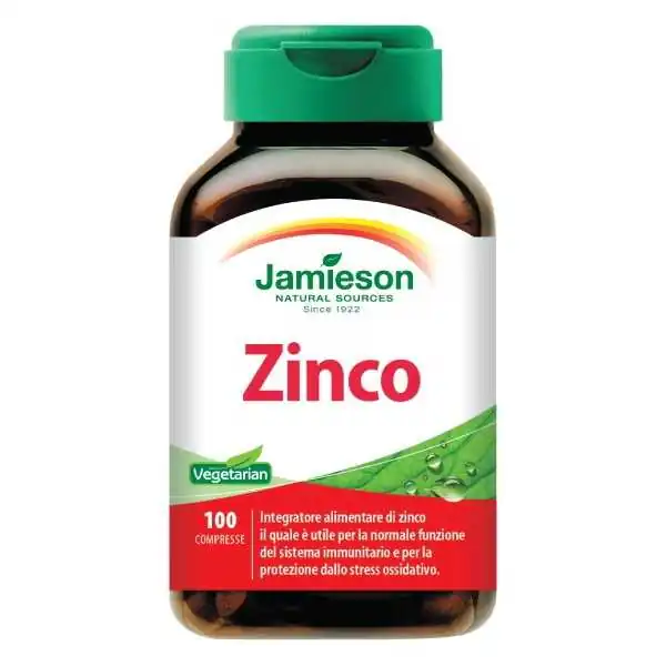 JAMIESON Zinco 100 Compresse, JAMIESON