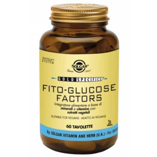 Solgar Fito Glucose Factors 60 Tavolette | Risparmia in Farmacia