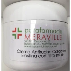 glam&amp;pharma CREMA VISO ANTIRUGHE COLLAGENE  - ELASTINA - ACIDO JALURONICO con filtri solari 50ml, GLAM&amp;amp;PHARMA
