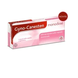 GYNO-CANESTEN MONODOSE 1 CAPSULA VAGINALE 500 G, Bayer
