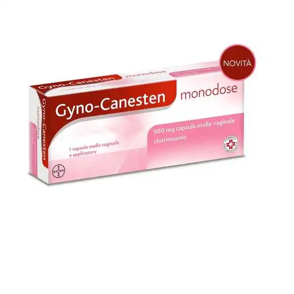GYNO-CANESTEN MONODOSE 1 CAPSULA VAGINALE 500 G, Bayer
